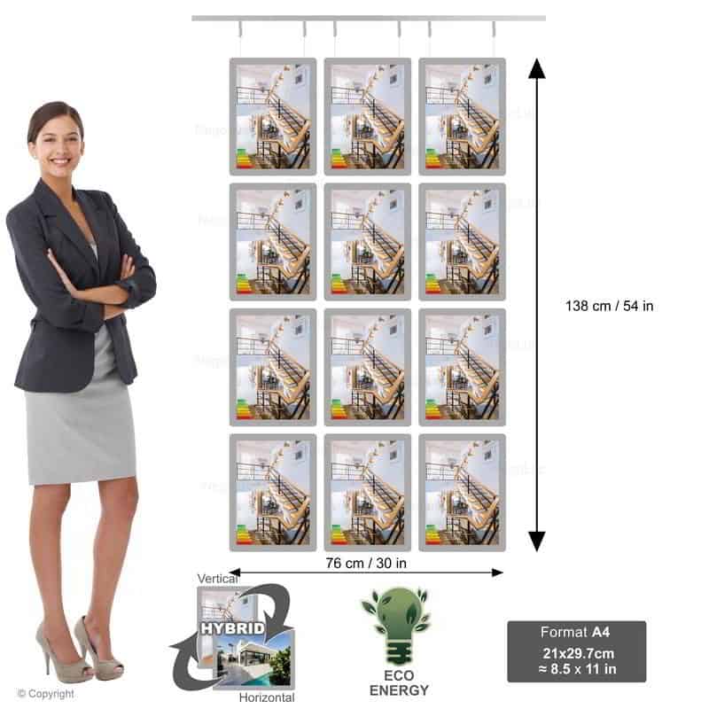 Backlit Light Box Seller - NegoLuz Australia Ecran Vitrine Agence Immobiliere A4v 4r3c