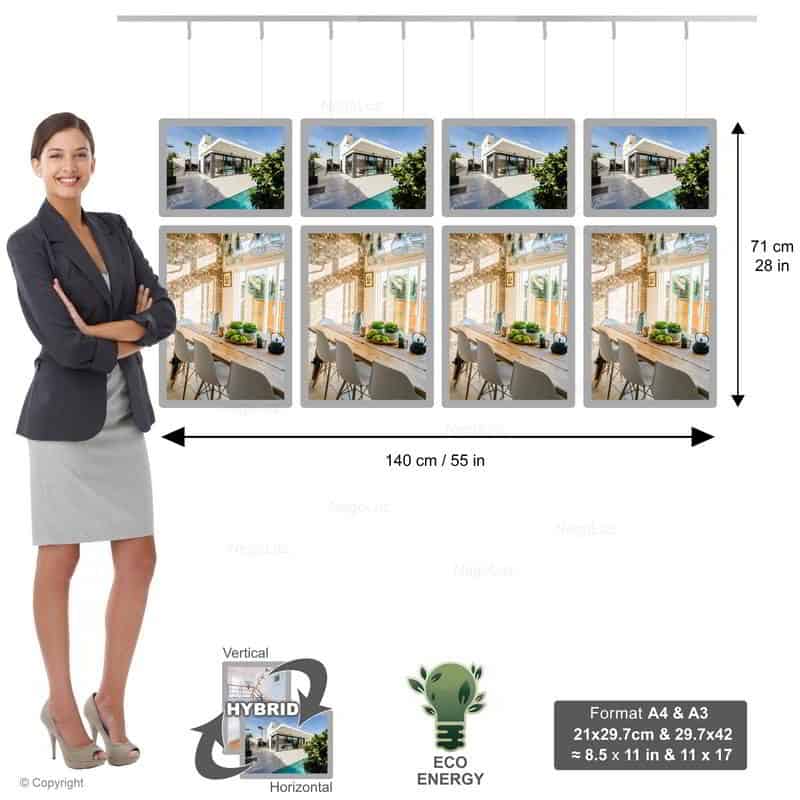 Buy Enlightened Window Display - NegoLuz Australia Panneau Led Vitrine 4c 1a4 1a3