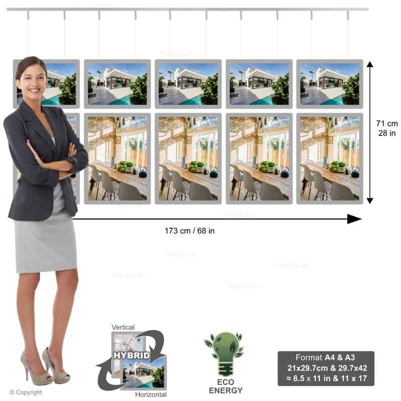 Cheap Enlightened Window Display - NegoLuz Australia Panneau Led Vitrine 5c 1a4 1a3