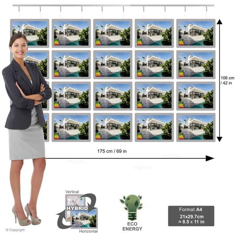 Estate Agent Window Display Enlightened 2 - NegoLuz Australia Porte Affiche Agence Immobiliere A4h 4r5c