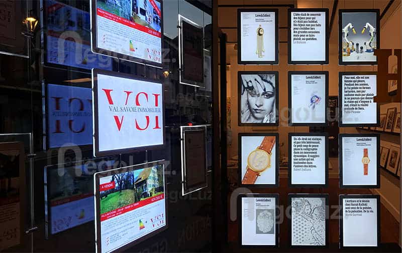 À propos de NegoLuz - NegoLuz Australia Affiche Vitrine Magasin