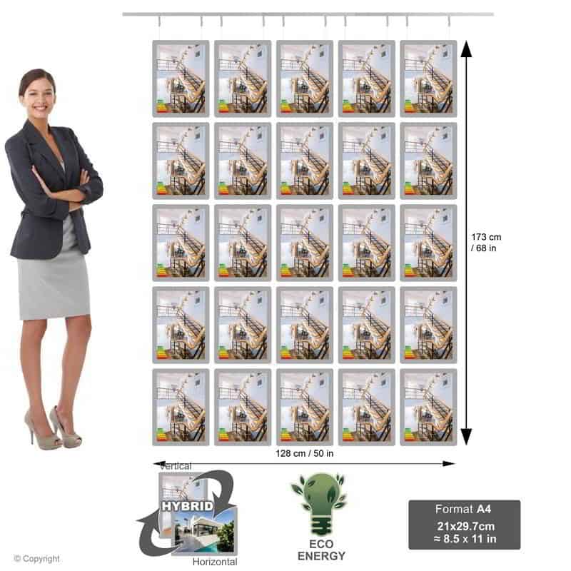 Ecran Vitrine Agence Immobiliere A4v 5r5c