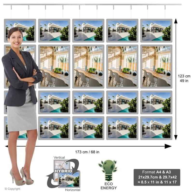 Online Shop Backlight Window Display - NegoLuz Australia Panneau Led Vitrine 5c 3a4 1a3