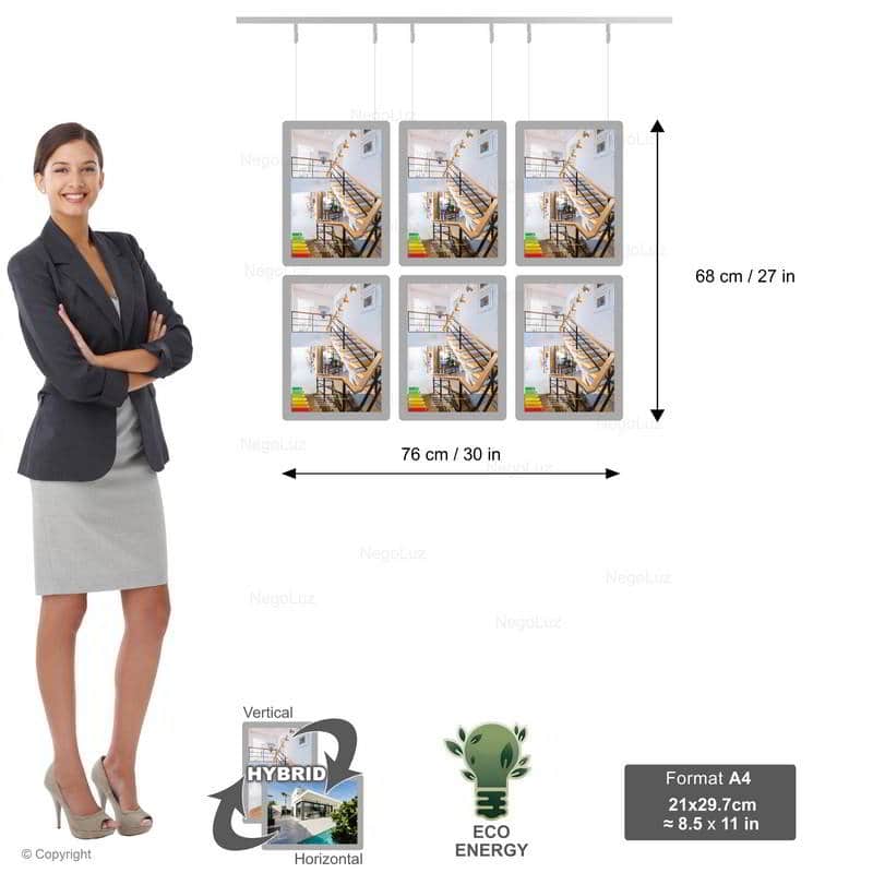 Real Estate Signs 2 - NegoLuz Australia Ecran Vitrine Agence Immobiliere A4v 2r3c