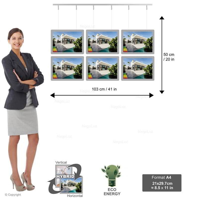 Real Estate Signs - NegoLuz Australia Porte Affiche Agence Immobiliere A4h 2r3c