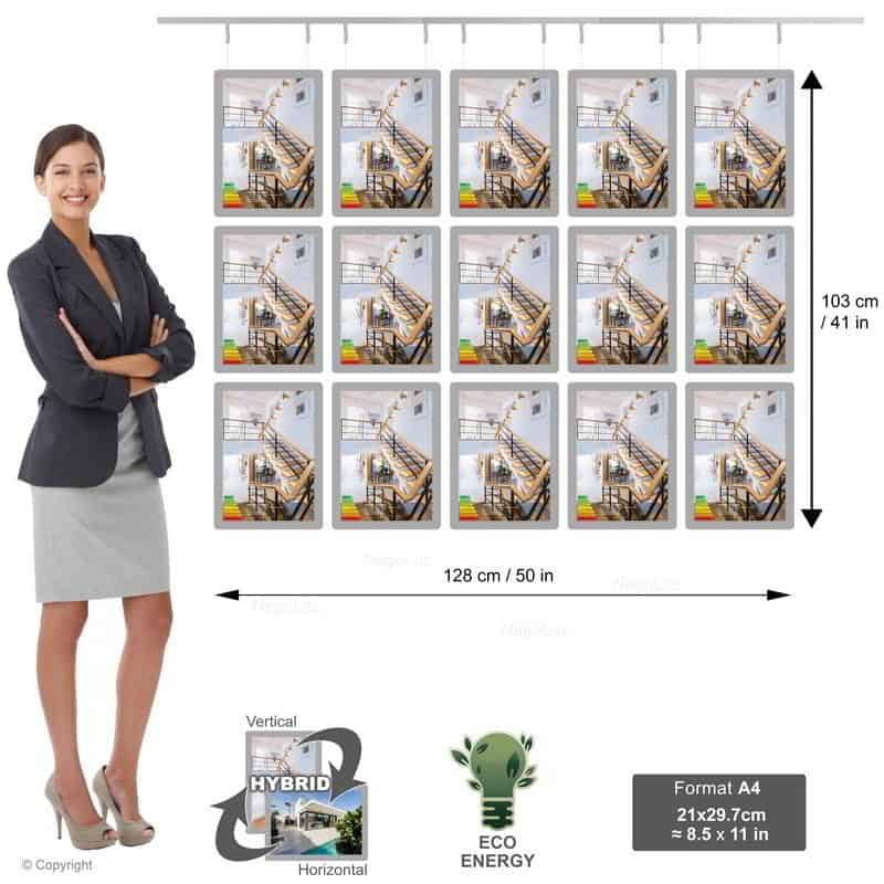 Shop Real Estate Backlit Led - NegoLuz Australia Ecran Vitrine Agence Immobiliere A4v 3r5c