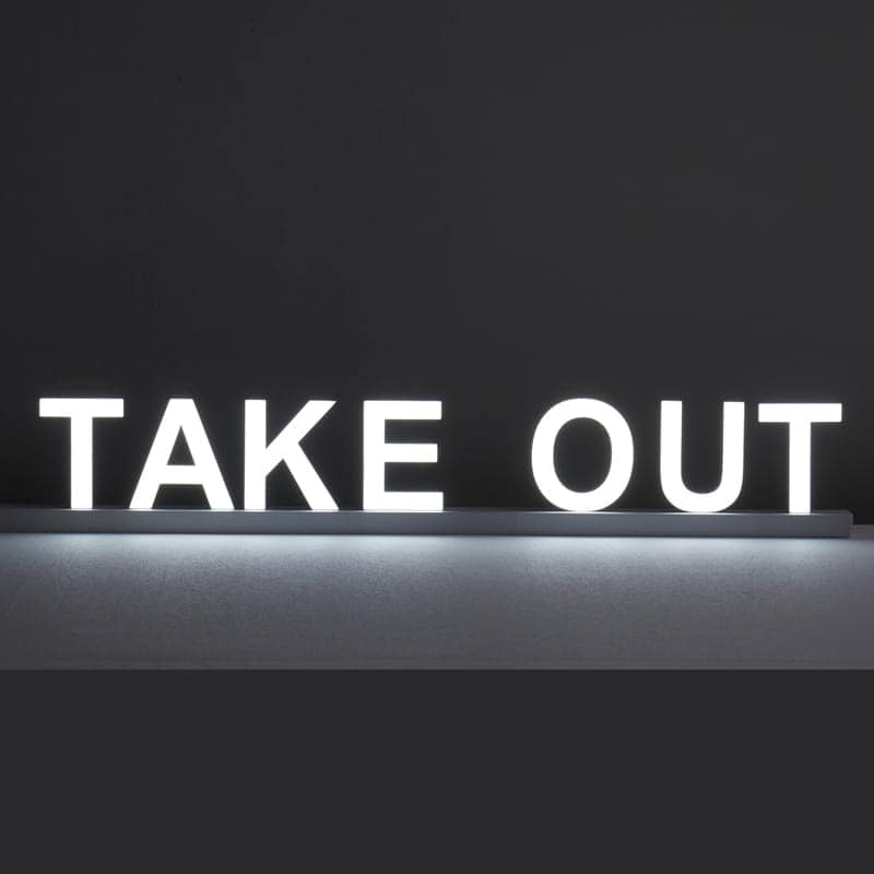 Illuminated Letter Take Out - NegoLuz Australia Illuminated Letter Take Out