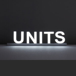 Illuminated Letter Units