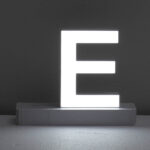 Led Letter E