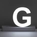 Led Letter G