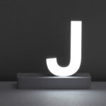 Led Letter J