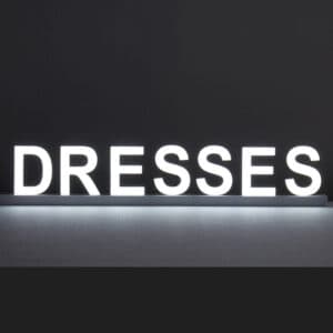 Led Letters Dresses