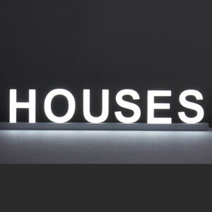 Led Letters Houses