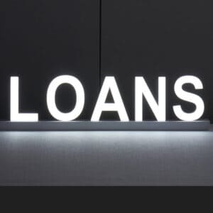 Letter Light Box Loans