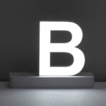 Light Up Letter B