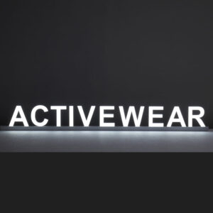 Lighted Building Letters Activewear