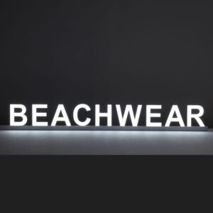 Lighted Building Letters Beachwear