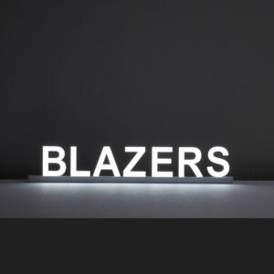 Lighted Building Letters Blazers