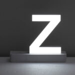 Lighted Letters Z