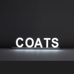 Lit Letter Coats