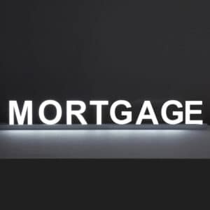 Marquee Letter Lights Mortage