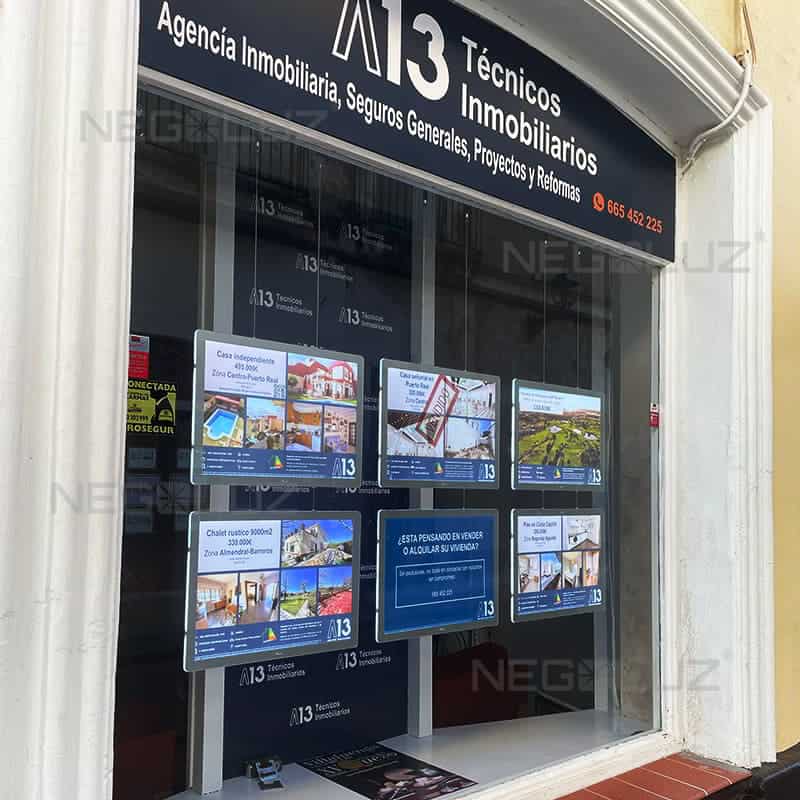 best estate agent window