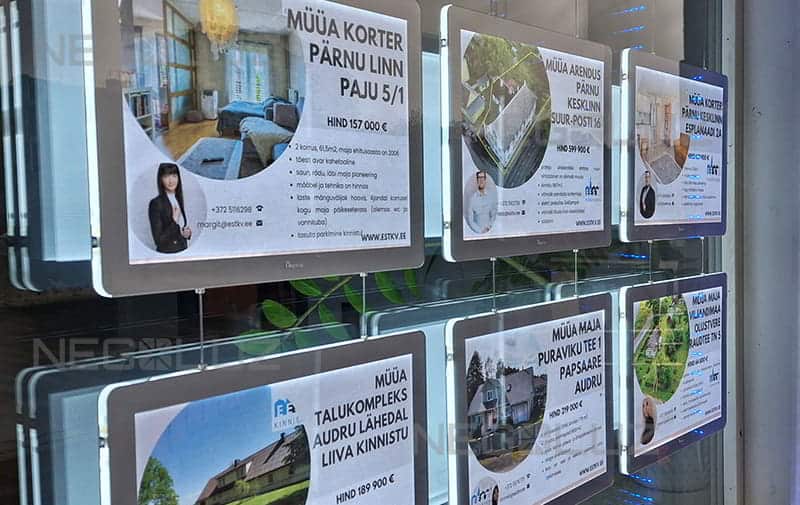 - NegoLuz Australia Led Displays For Real Estate Office